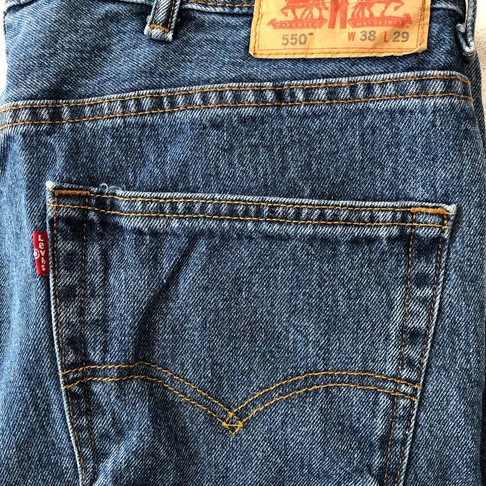 Vintage Levi Strauss Mens 550 Jeans 38W x 29 Excellent Conditon